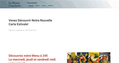 Desktop Screenshot of labonne-fourchette.com